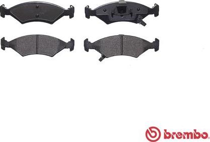 Brembo P 30 062 - Komplet Pločica, disk-kočnica www.molydon.hr