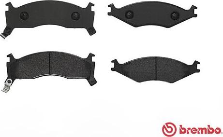 Brembo P 30 006 - Komplet Pločica, disk-kočnica www.molydon.hr