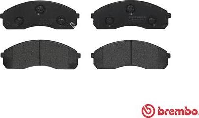 Brembo P 30 012 - Komplet Pločica, disk-kočnica www.molydon.hr