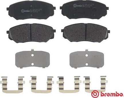 Brembo P 30 086 - Komplet Pločica, disk-kočnica www.molydon.hr