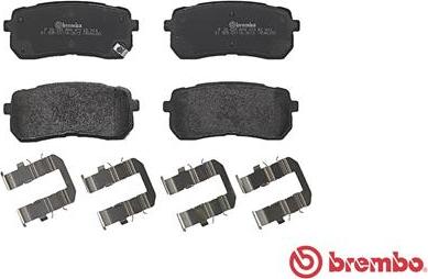 Brembo P 30 035 - Komplet Pločica, disk-kočnica www.molydon.hr