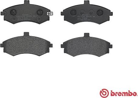 Brembo P 30 020 - Komplet Pločica, disk-kočnica www.molydon.hr