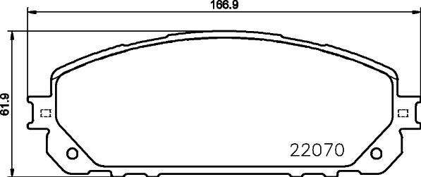 Brembo P 37 021 - Komplet Pločica, disk-kočnica www.molydon.hr