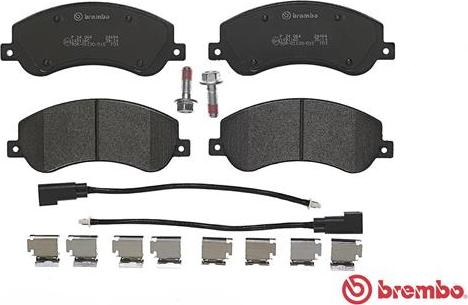 Brembo P 24 064 - Komplet Pločica, disk-kočnica www.molydon.hr