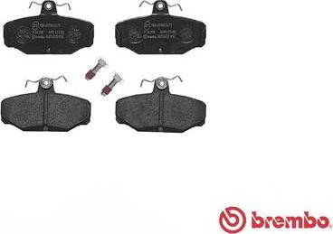 Brembo P 24 018 - Komplet Pločica, disk-kočnica www.molydon.hr