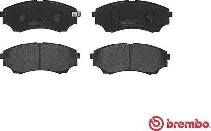 Brembo P 24 086 - Komplet Pločica, disk-kočnica www.molydon.hr