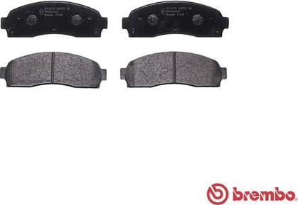 Brembo P 24 081 - Komplet Pločica, disk-kočnica www.molydon.hr