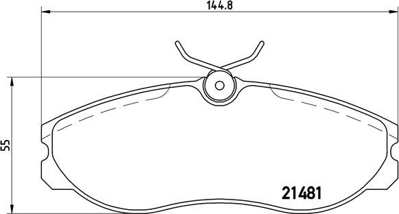 Brembo P 24 039 - Komplet Pločica, disk-kočnica www.molydon.hr