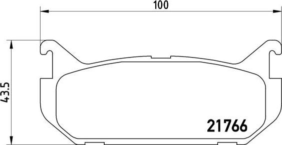 Brembo P 24 036 - Komplet Pločica, disk-kočnica www.molydon.hr