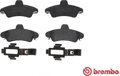 Brembo P 24 070 - Komplet Pločica, disk-kočnica www.molydon.hr