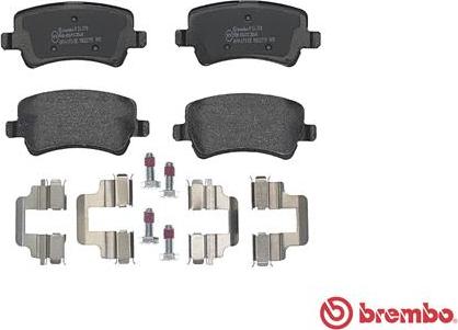 Brembo P 24 078 - Komplet Pločica, disk-kočnica www.molydon.hr