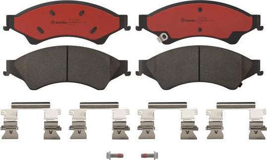 Brembo P24153N - Komplet Pločica, disk-kočnica www.molydon.hr