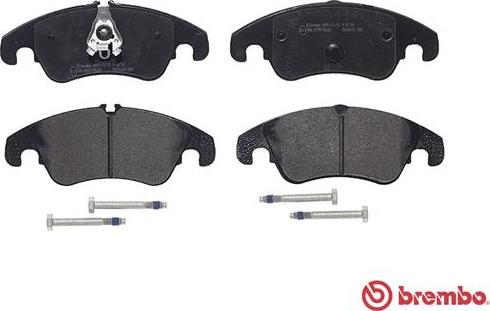 Brembo P 24 161 - Komplet Pločica, disk-kočnica www.molydon.hr