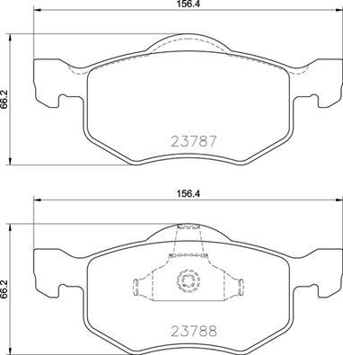 Brembo P 24 219 - Komplet Pločica, disk-kočnica www.molydon.hr