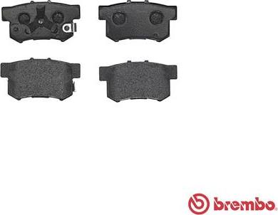 Brembo P 28 051 - Komplet Pločica, disk-kočnica www.molydon.hr