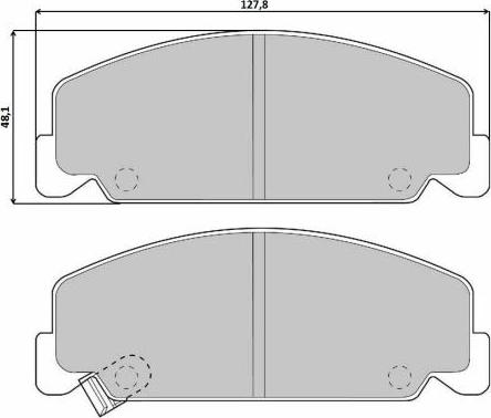 Brembo P 28 018 - Komplet Pločica, disk-kočnica www.molydon.hr