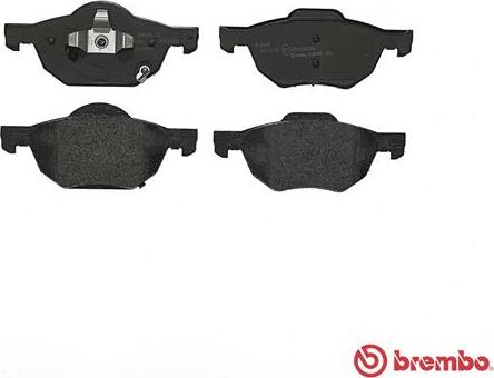 Brembo P 28 036 - Komplet Pločica, disk-kočnica www.molydon.hr