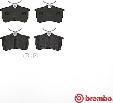 Brembo P 28 030 - Komplet Pločica, disk-kočnica www.molydon.hr