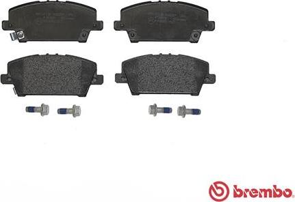 Brembo P 28 037 - Komplet Pločica, disk-kočnica www.molydon.hr