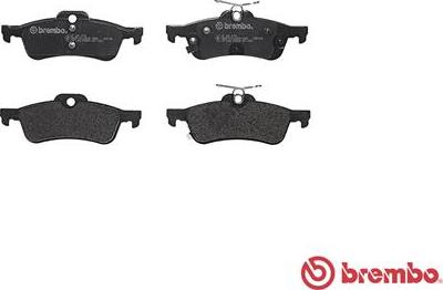 Brembo P 28 070 - Komplet Pločica, disk-kočnica www.molydon.hr