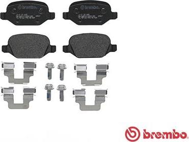 Brembo P 23 065 - Komplet Pločica, disk-kočnica www.molydon.hr