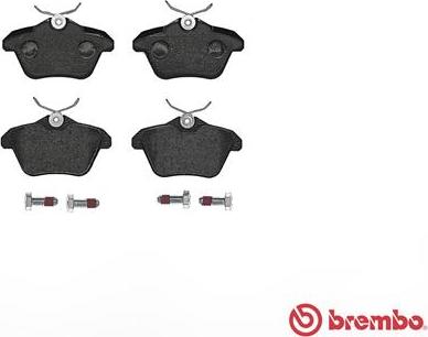 Brembo P 23 067 - Komplet Pločica, disk-kočnica www.molydon.hr