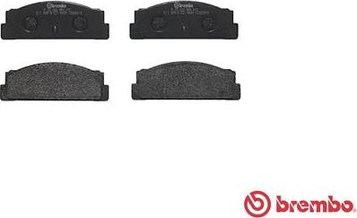 Brembo P 23 002 - Komplet Pločica, disk-kočnica www.molydon.hr