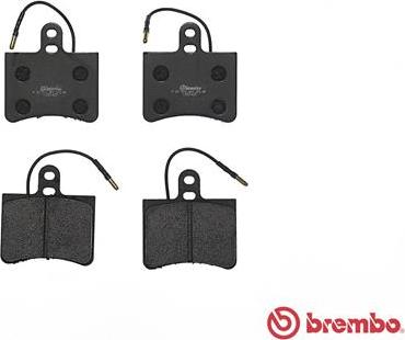 Brembo P 23 010 - Komplet Pločica, disk-kočnica www.molydon.hr