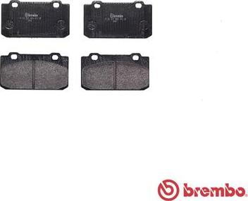 Brembo P 23 027 - Komplet Pločica, disk-kočnica www.molydon.hr