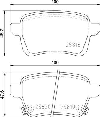 Brembo P 23 190 - Komplet Pločica, disk-kočnica www.molydon.hr