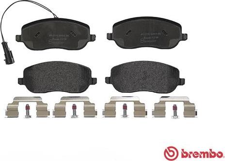 Brembo P 23 100 - Komplet Pločica, disk-kočnica www.molydon.hr