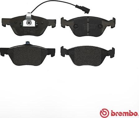 Brembo P 23 112 - Komplet Pločica, disk-kočnica www.molydon.hr