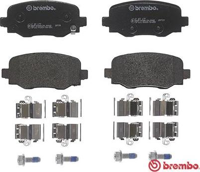 Brembo P 23 177 - Komplet Pločica, disk-kočnica www.molydon.hr