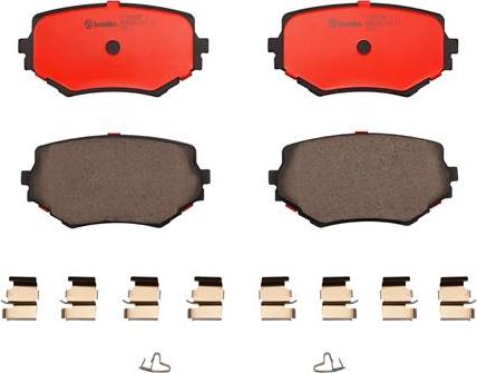 Brembo P79009N - Komplet Pločica, disk-kočnica www.molydon.hr