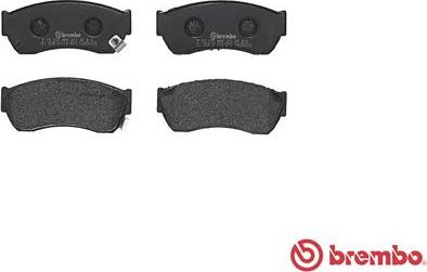 Brembo P 79 005 - Komplet Pločica, disk-kočnica www.molydon.hr