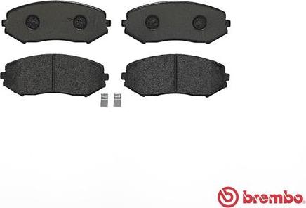 Brembo P 79 018 - Komplet Pločica, disk-kočnica www.molydon.hr