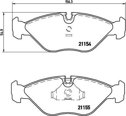 Brembo P 71 005 - Komplet Pločica, disk-kočnica www.molydon.hr