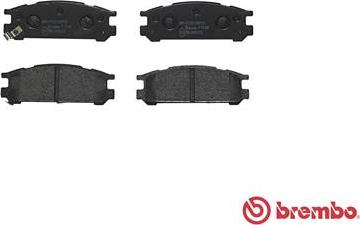 Brembo P 78 005 - Komplet Pločica, disk-kočnica www.molydon.hr