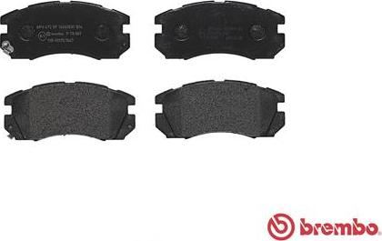 Brembo P 78 007 - Komplet Pločica, disk-kočnica www.molydon.hr