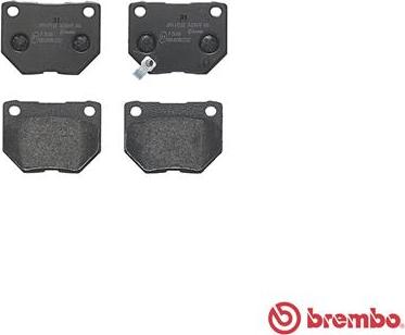 Brembo P 78 016 - Komplet Pločica, disk-kočnica www.molydon.hr