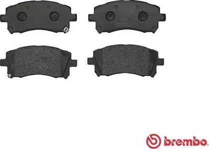 Brembo P 78 010 - Komplet Pločica, disk-kočnica www.molydon.hr