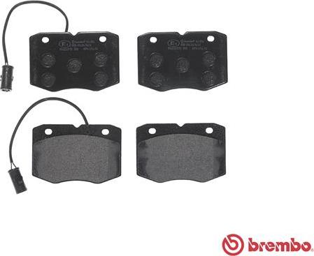 Brembo P A6 014 - Komplet Pločica, disk-kočnica www.molydon.hr