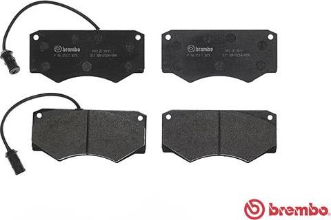 Brembo P A6 013 - Komplet Pločica, disk-kočnica www.molydon.hr