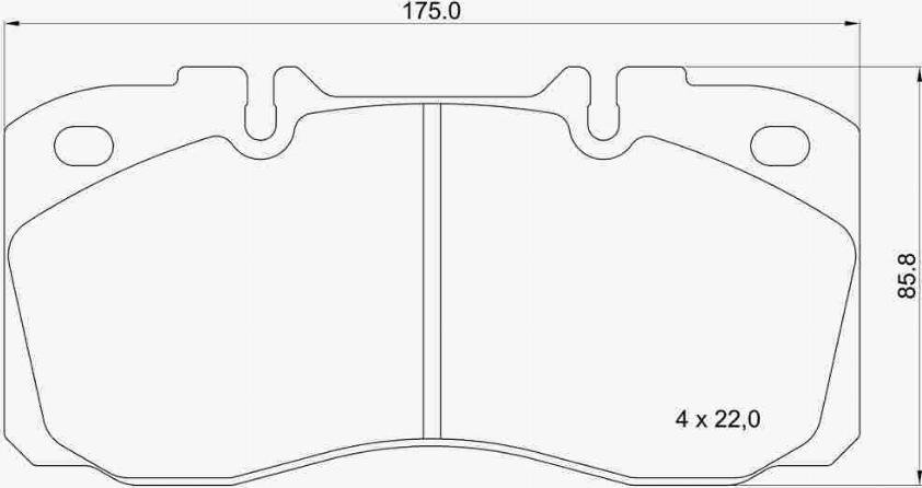 Brembo P A6 031 - Komplet Pločica, disk-kočnica www.molydon.hr