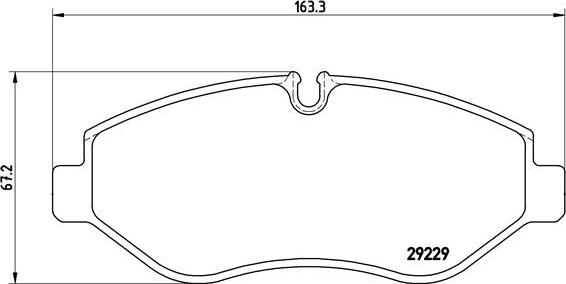 Brembo P A6 026 - Komplet Pločica, disk-kočnica www.molydon.hr