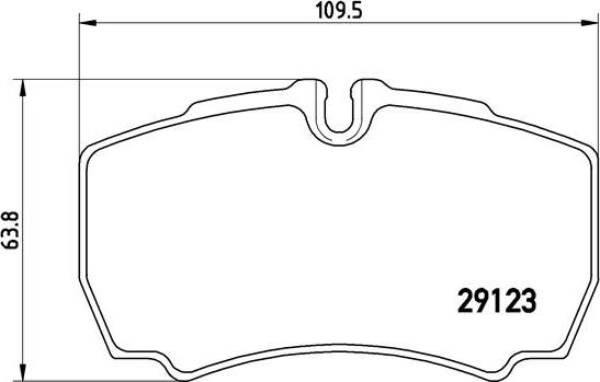 Brembo P A6 023 - Komplet Pločica, disk-kočnica www.molydon.hr