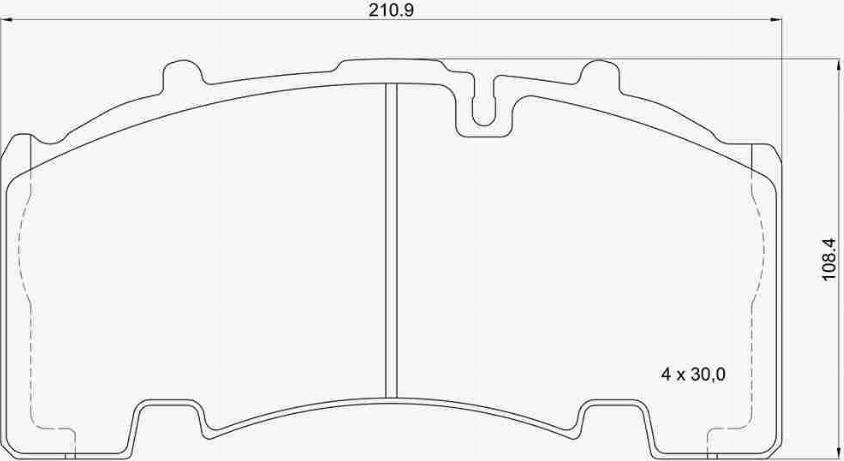 Brembo P A1 101 - Komplet Pločica, disk-kočnica www.molydon.hr