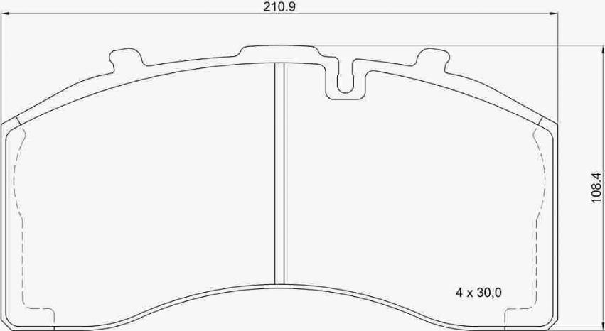 Brembo P B4 003 - Komplet Pločica, disk-kočnica www.molydon.hr