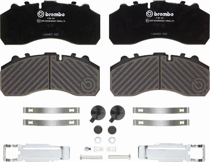 Brembo P B4 101 - Komplet Pločica, disk-kočnica www.molydon.hr