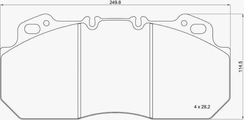 Brembo P B7 006 - Komplet Pločica, disk-kočnica www.molydon.hr